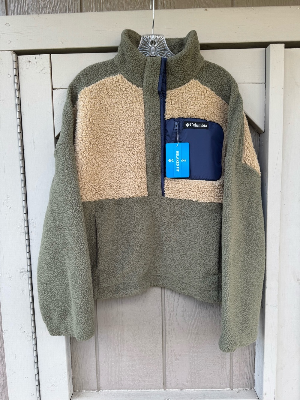 Columbia Relaxed Fit Half-Button Sweater